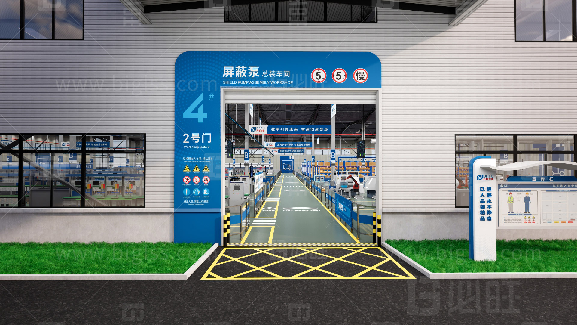 工廠目視化，車間目視化，目視化設(shè)計(jì)，空間設(shè)計(jì)