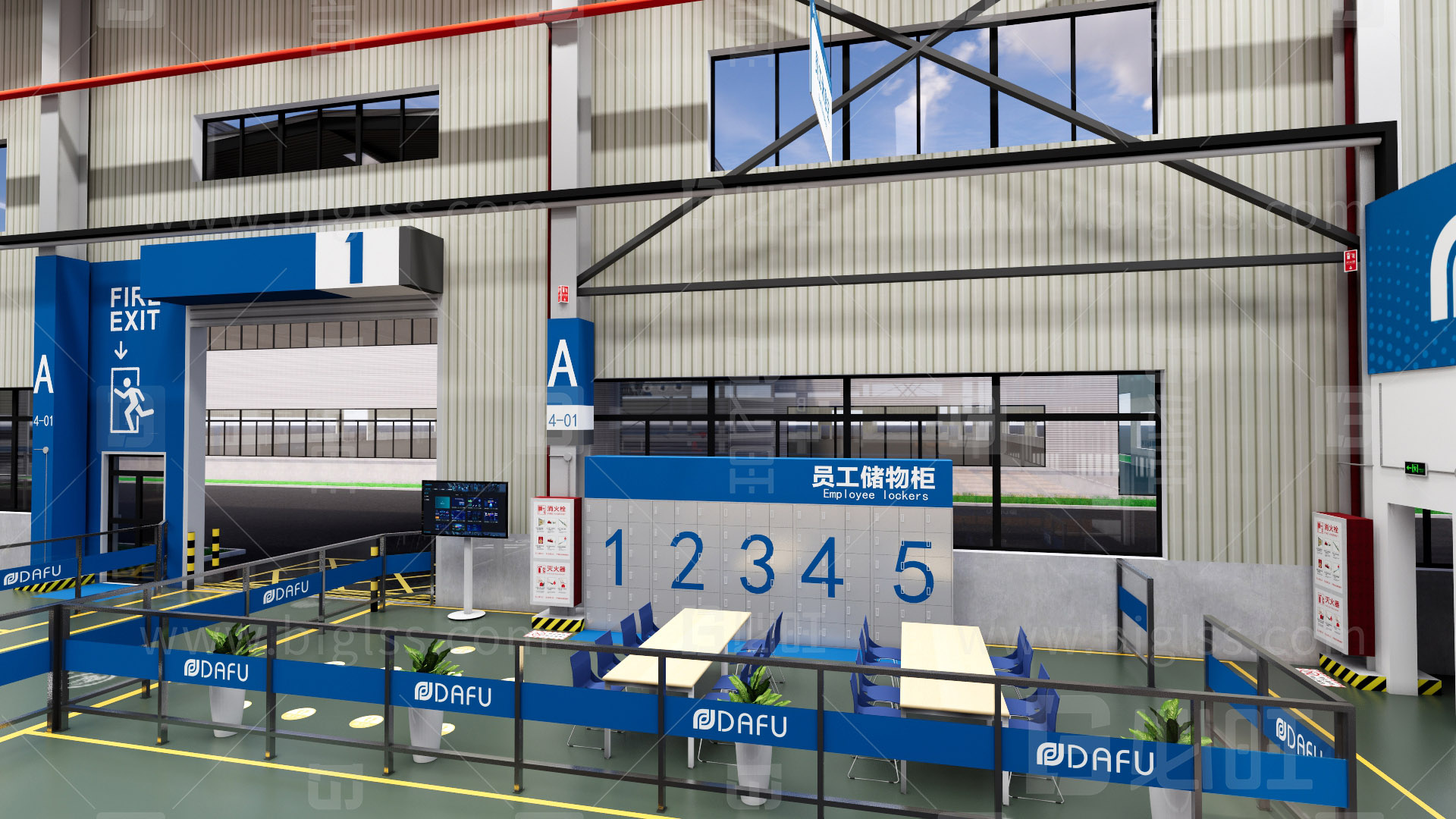 工廠目視化，車間目視化，目視化設(shè)計(jì)，空間設(shè)計(jì)