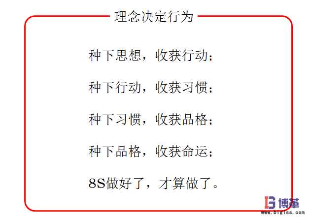 車間現(xiàn)場8S管理 車間現(xiàn)場8S管理的具體內容