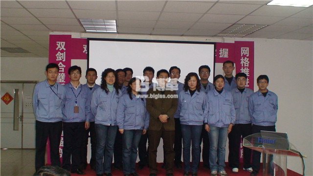 青島海爾滾筒洗衣機班組現(xiàn)場管理培訓合影