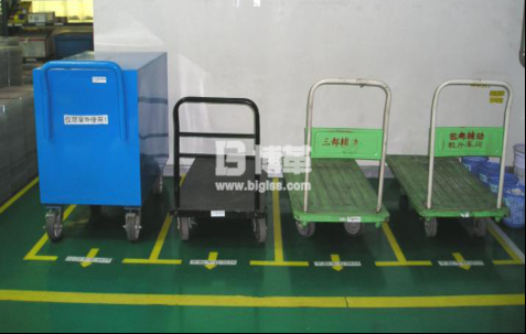 車輛、搬運工具定位標識線