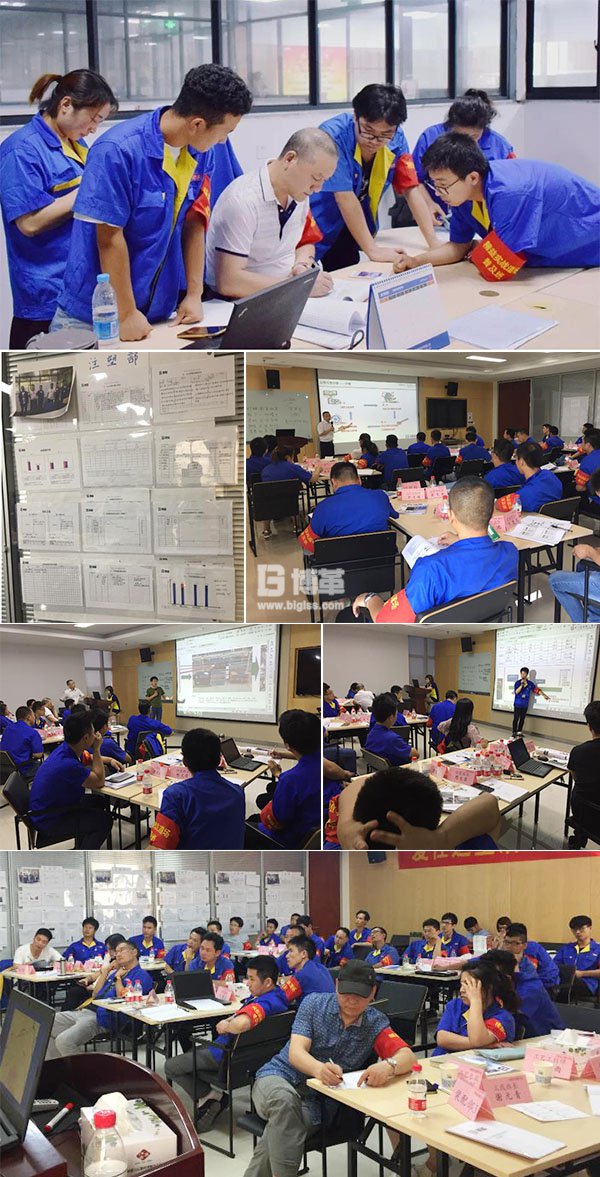 金牌班組長培訓輔導現場