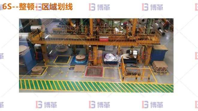 整頓-區(qū)域劃線 鋁加工企業(yè)6S管理改善 整頓-區(qū)域劃線